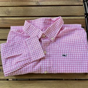 Vineyard Vines youth boys long sleeve button down